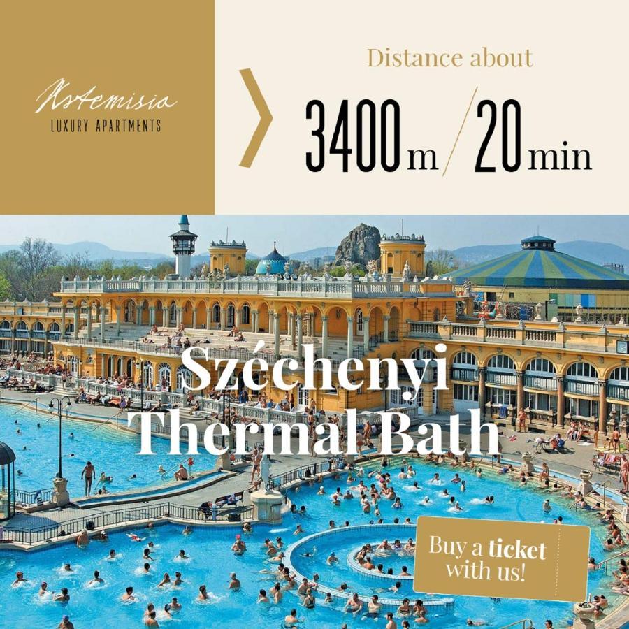 Artemisia Luxury Apartments Skyflat Budapeste Exterior foto